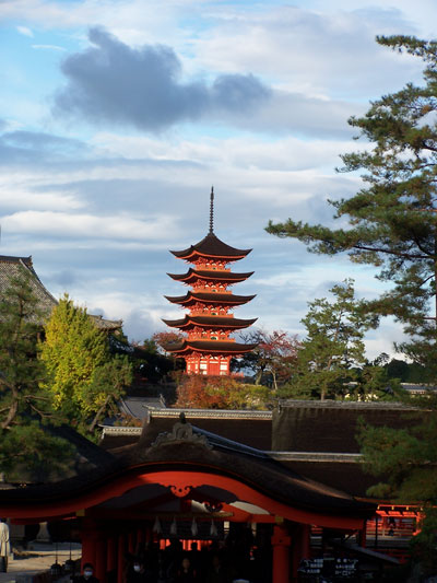 Templo en Miyajima
