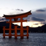 El torii flotante de Miyajima